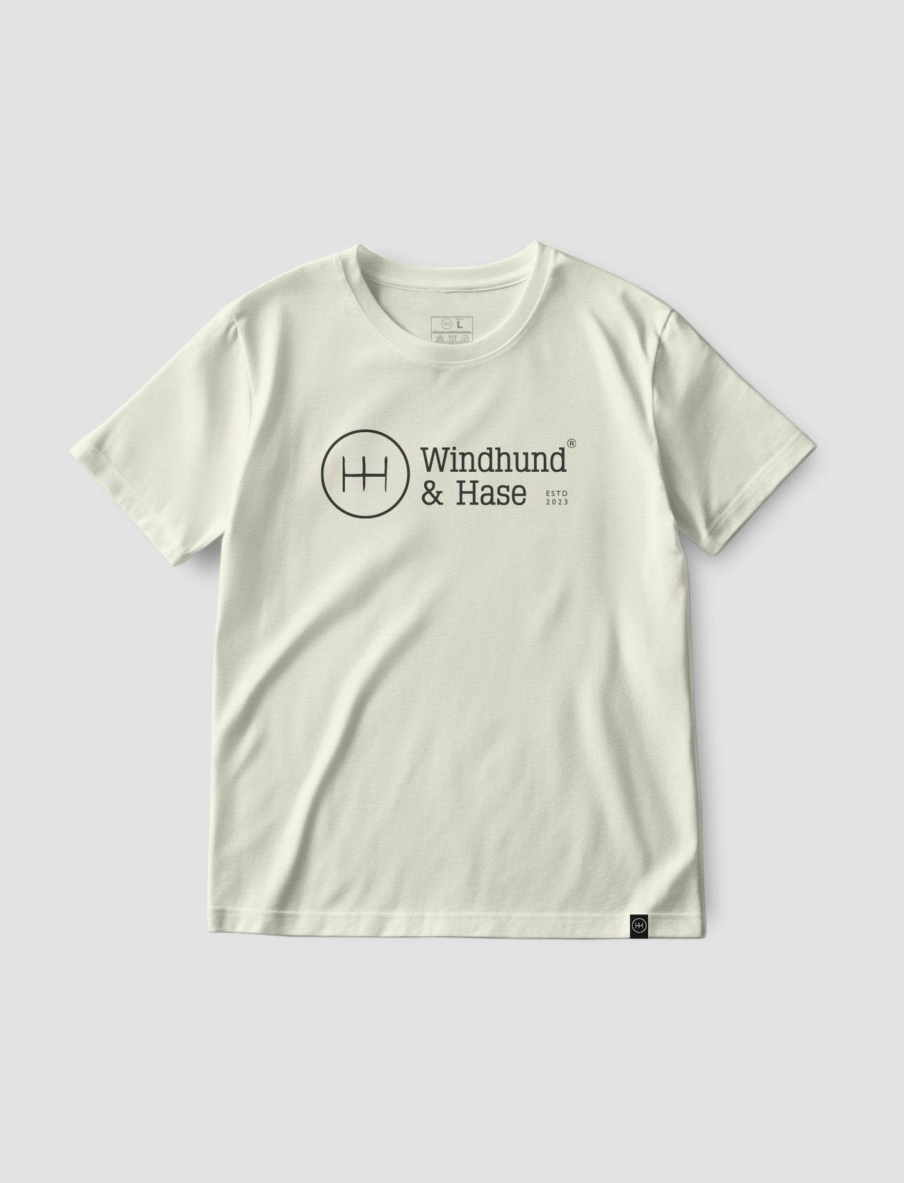 Camiseta Básica Name - Off White - Windhund and Hase
