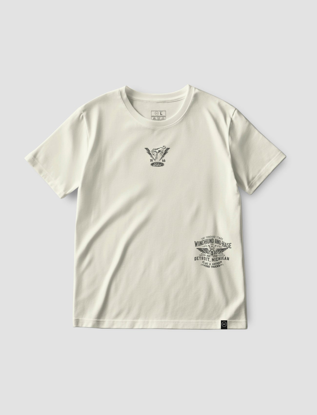 Camiseta Oversize Bronco - Off White
