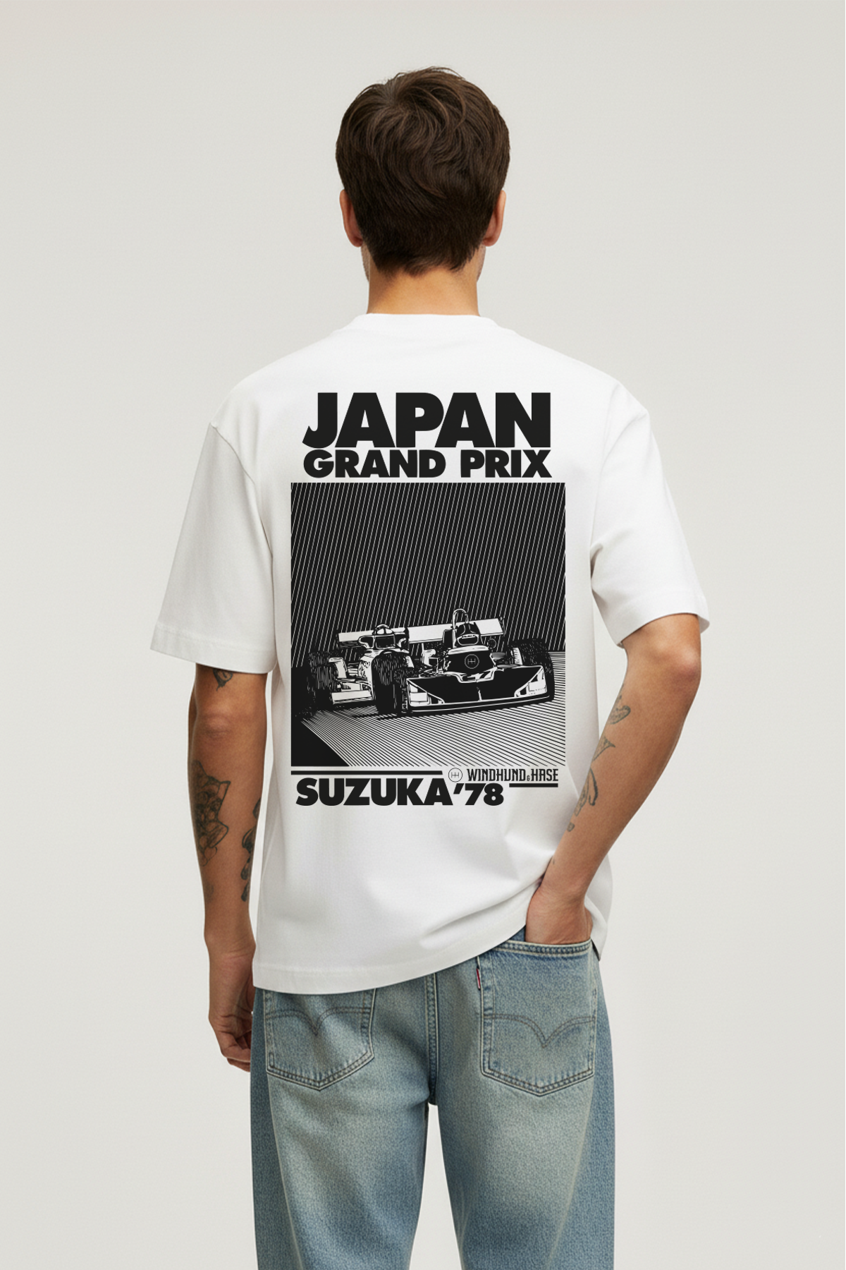 Camiseta Regular Suzuka - Blanco