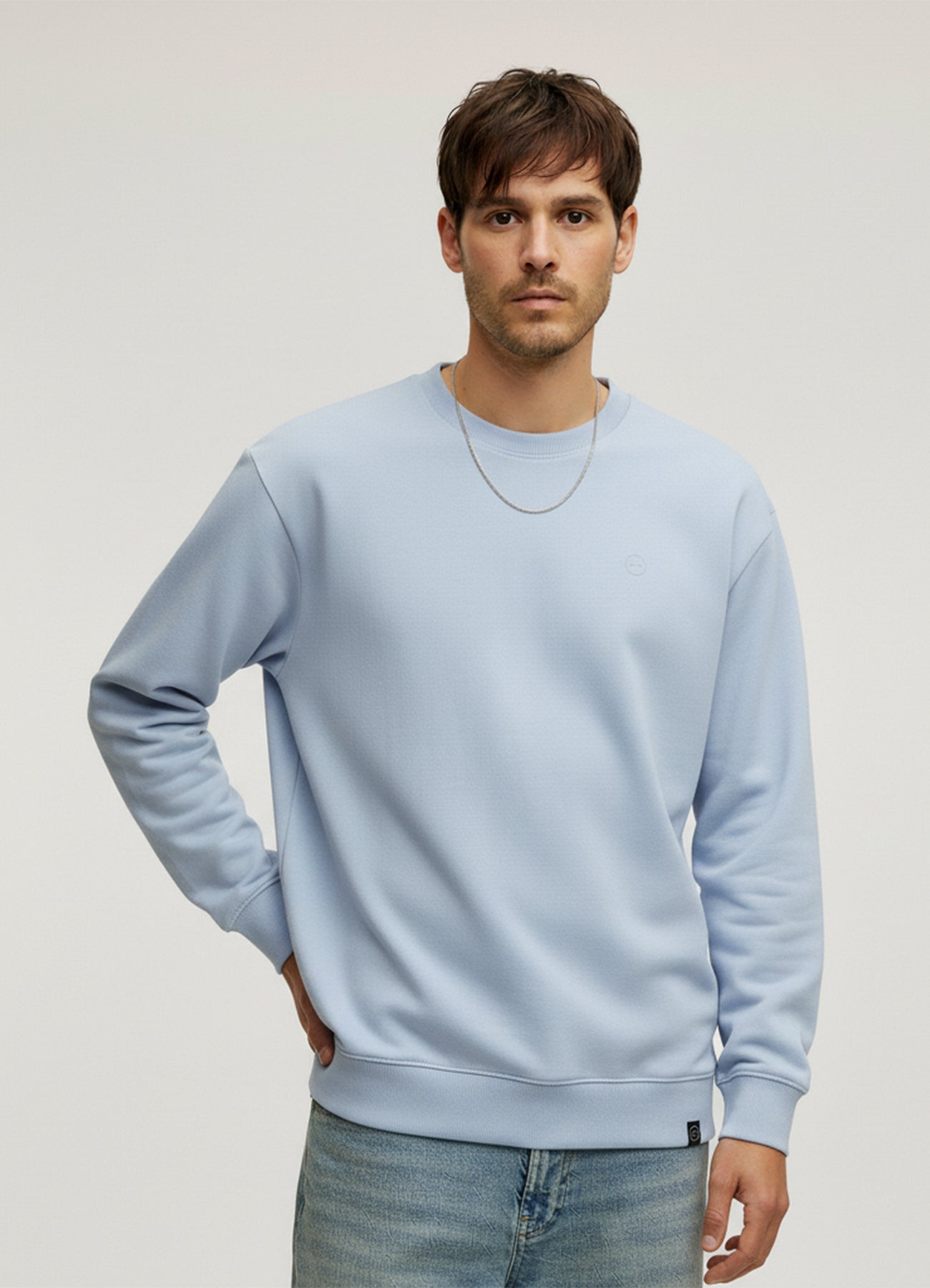 Sudadera Cuello Redondo Crash Porsche - Azul