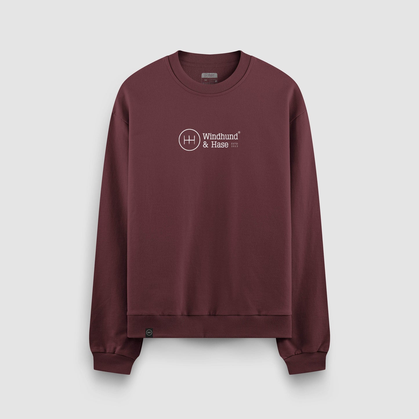 Sudadera cuello Redondo WH - Negro - Windhund and Hase