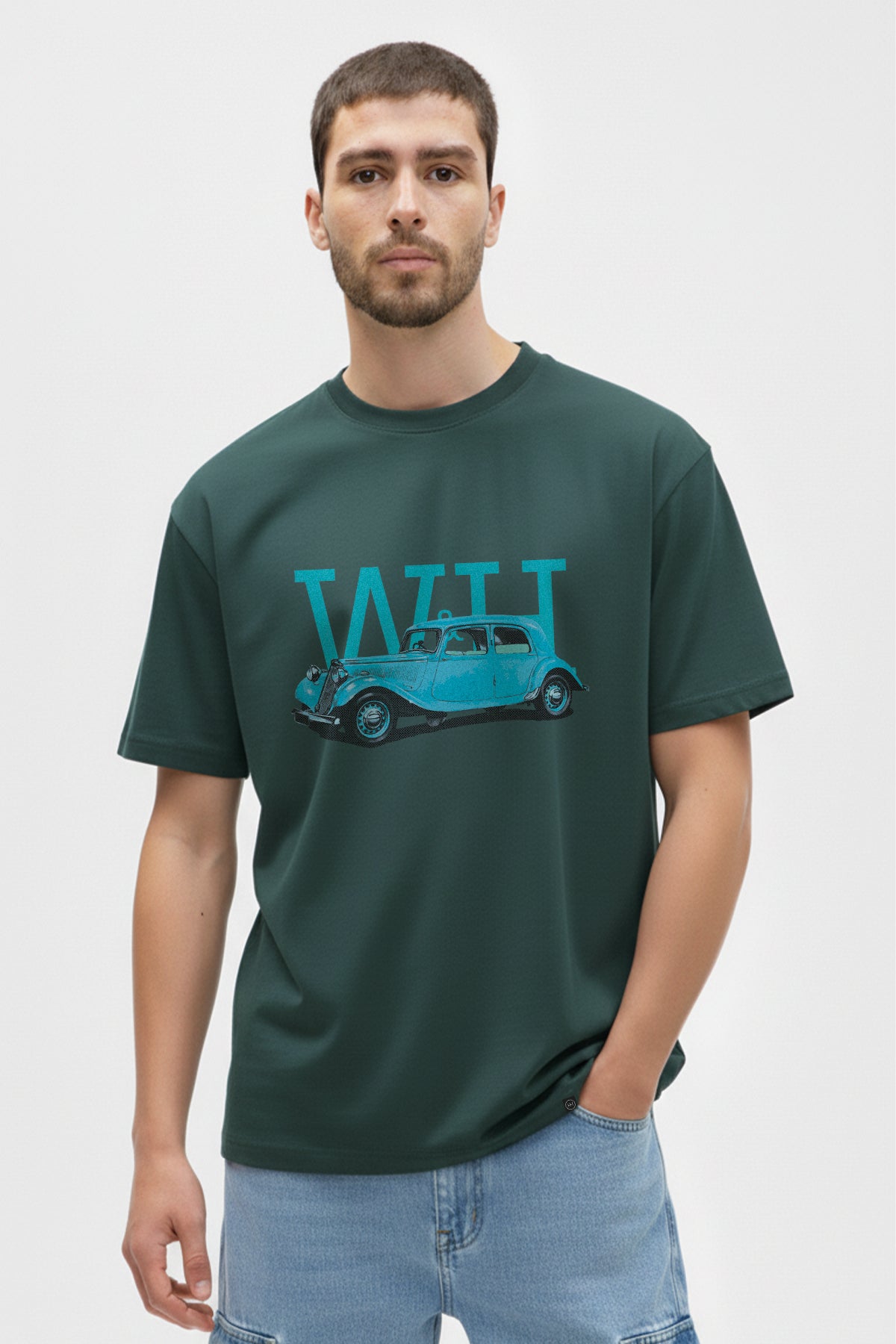 Camiseta WH Classics - Azul Petróleo
