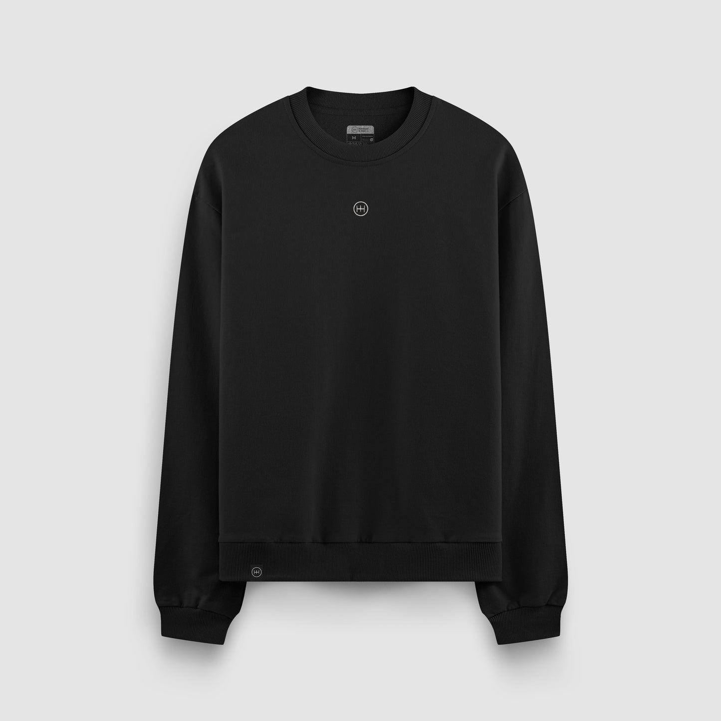 Sudadera Cuello Redondo Ayrton Senna - Negra