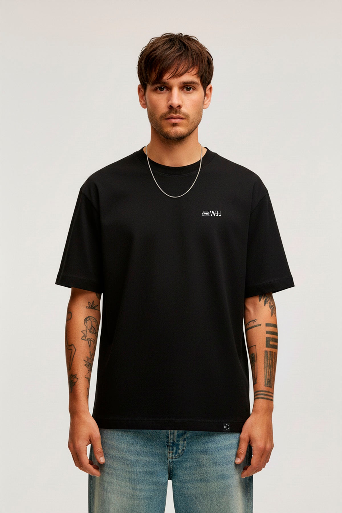 Camiseta Fastback - Negro
