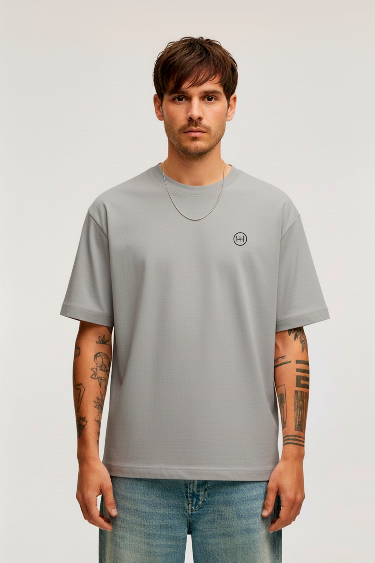 Camiseta Regular Pure Trail - Gris puro