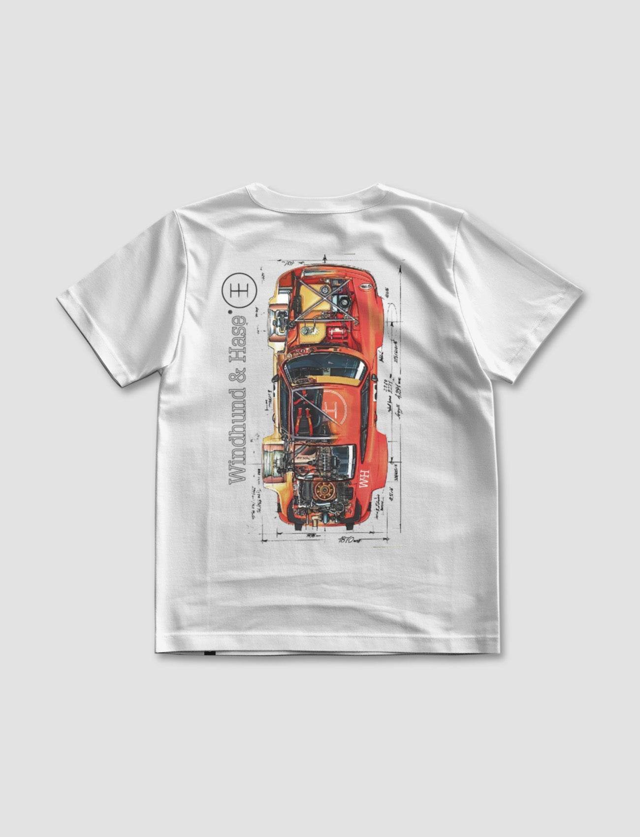 Camiseta regular Orange born - Windhund and Hase