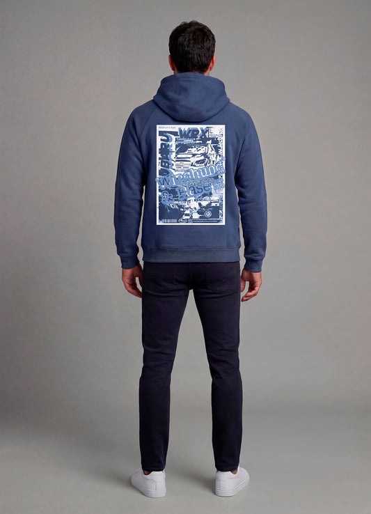 Sudadera Subaru WH - Azul Denim