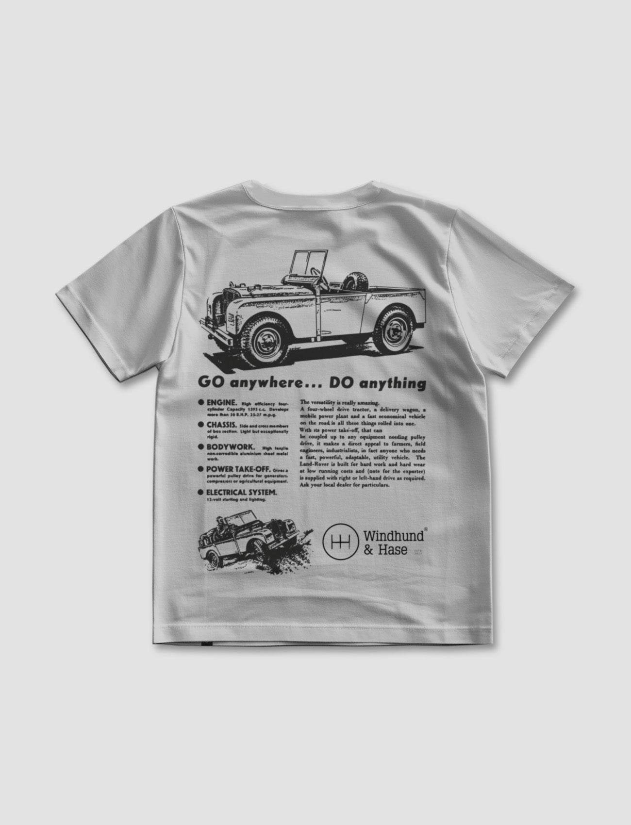 Camiseta Regular Pure Trail - Gris puro - Windhund and Hase