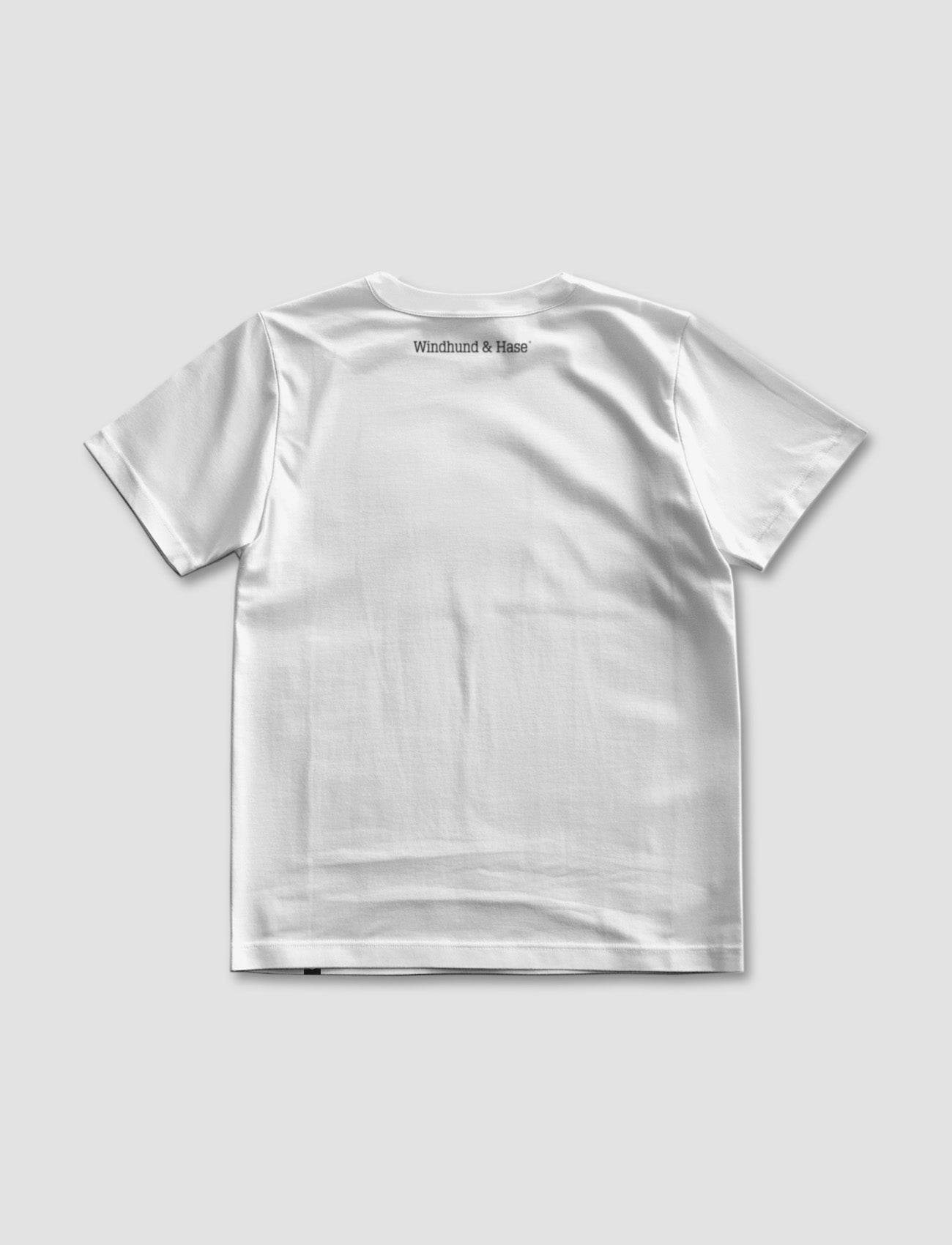 Camiseta WH Doble Line - Blanco - Windhund and Hase