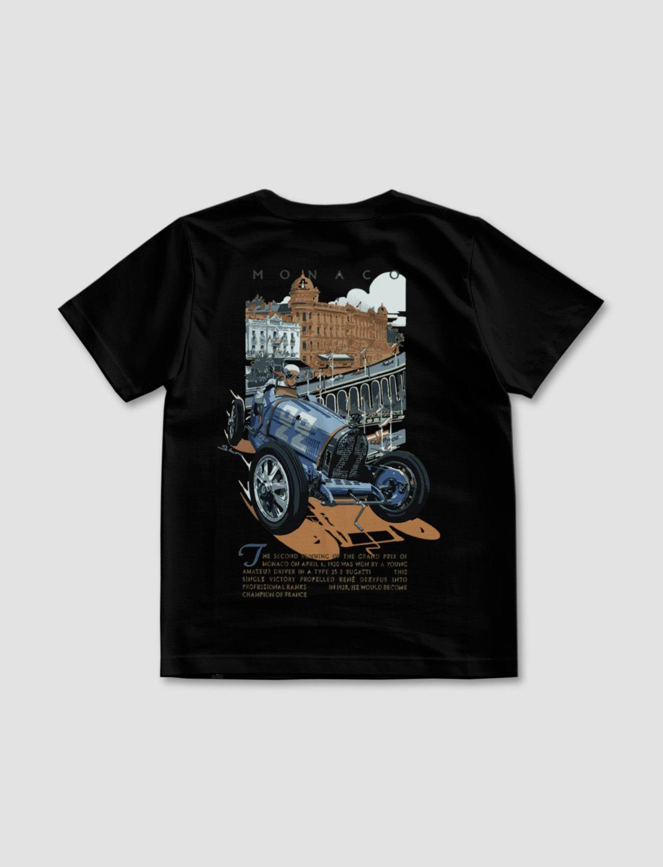 Camiseta Mónaco - Negro - Windhund and Hase