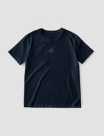 Camiseta Básica Logo central - French Marino