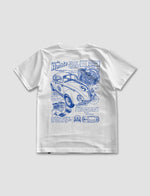 Camiseta Regular Blue Beatle - Blanco