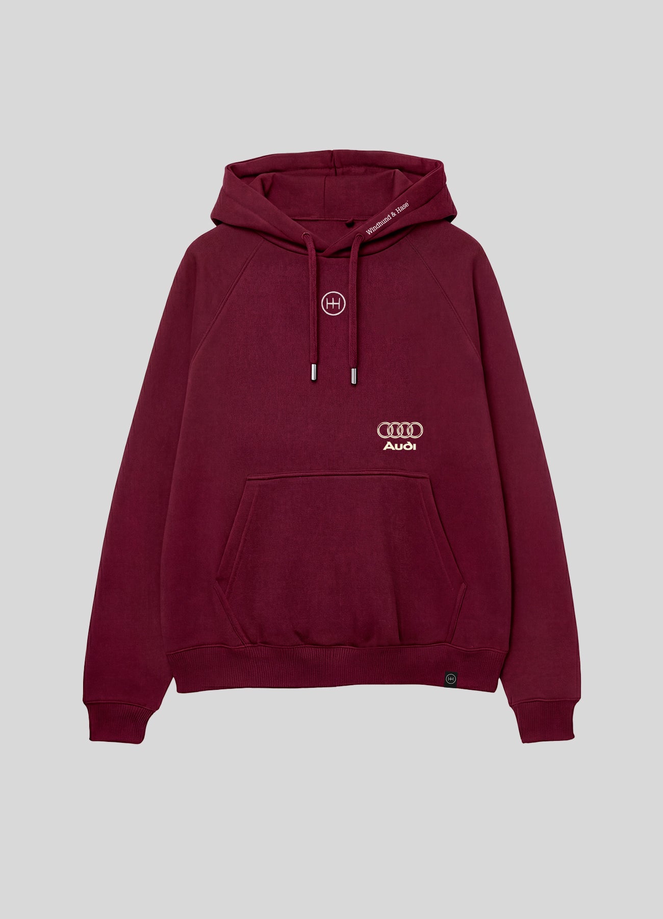 Hoodie Audi RS6 Lovers - Burdeos