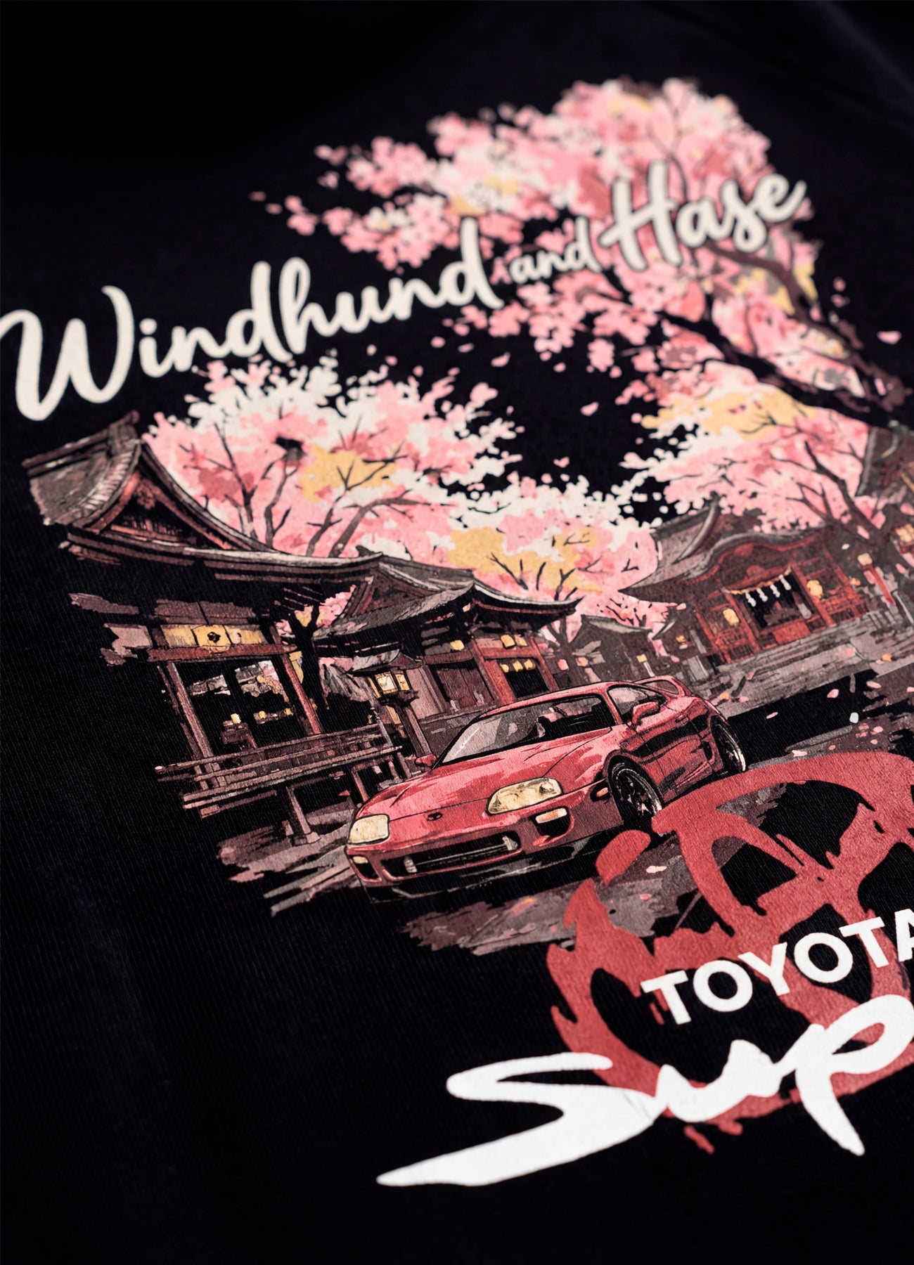 Sudadera Toyota Supra - Negra