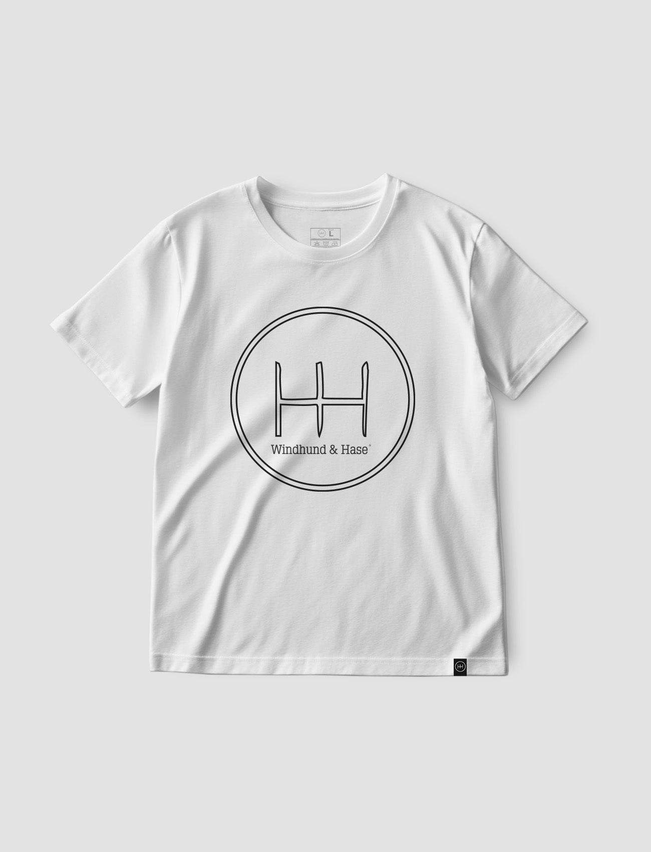 Camiseta WH Doble Line - Blanco - Windhund and Hase