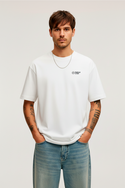 Camiseta Trazada - Blanco