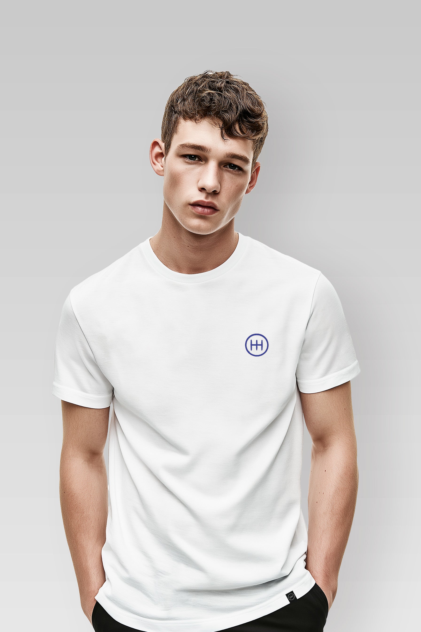Camiseta Regular Blue Beatle - Blanco