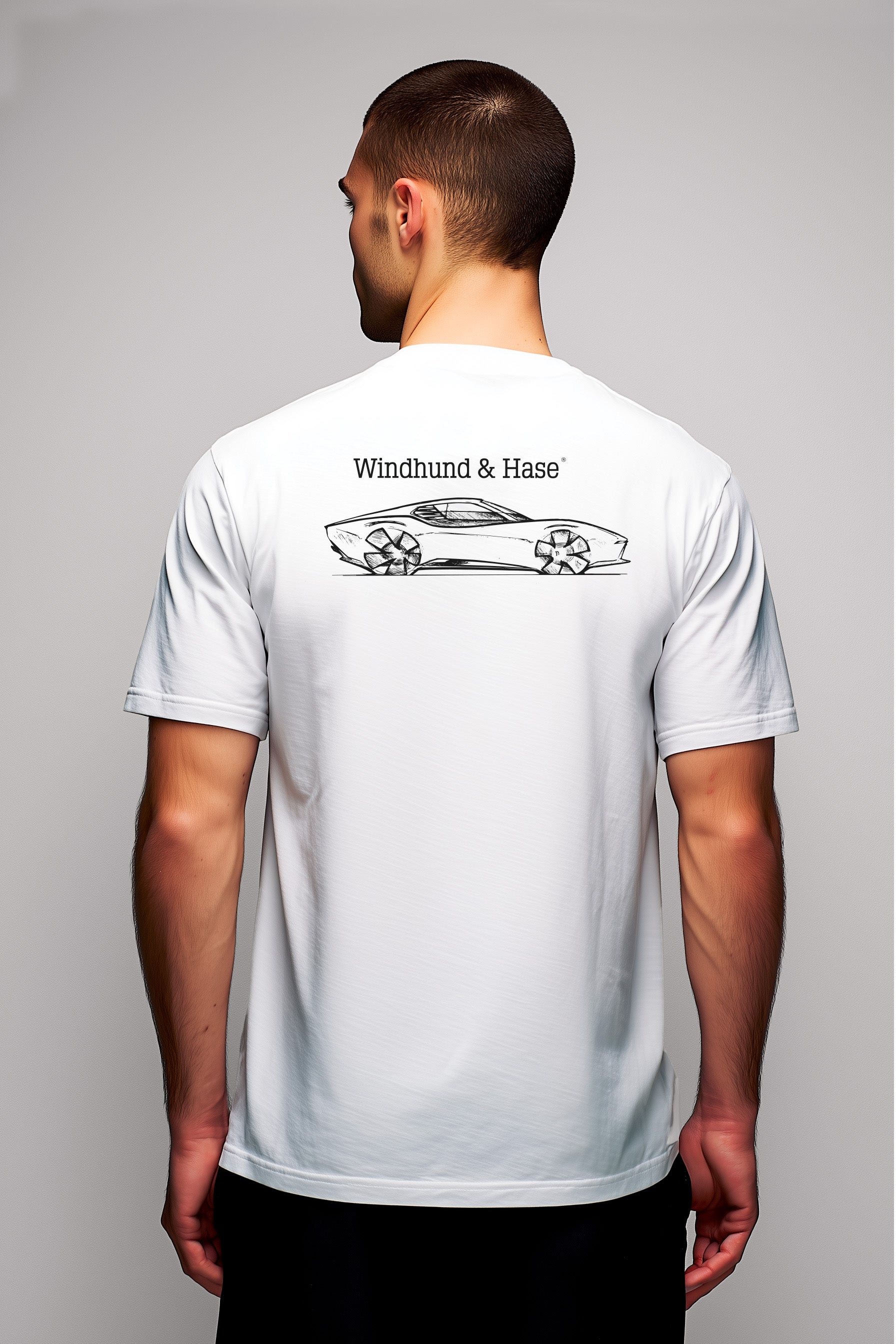 Camiseta Boceto - Blanco