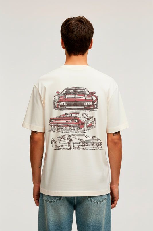 Camiseta Red Soul - Off White