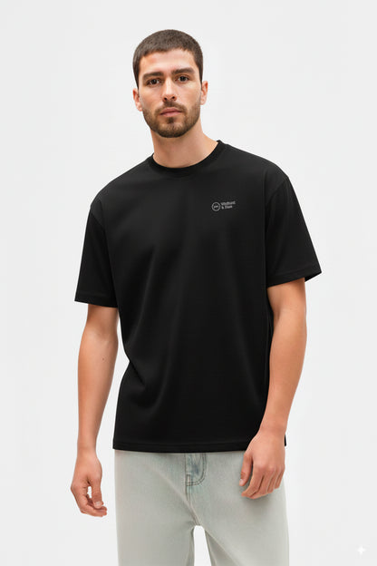 Camiseta Trazada - Negro