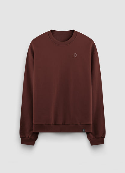 Sudadera Cuello Redondo Ferrari Spider - Burdeos