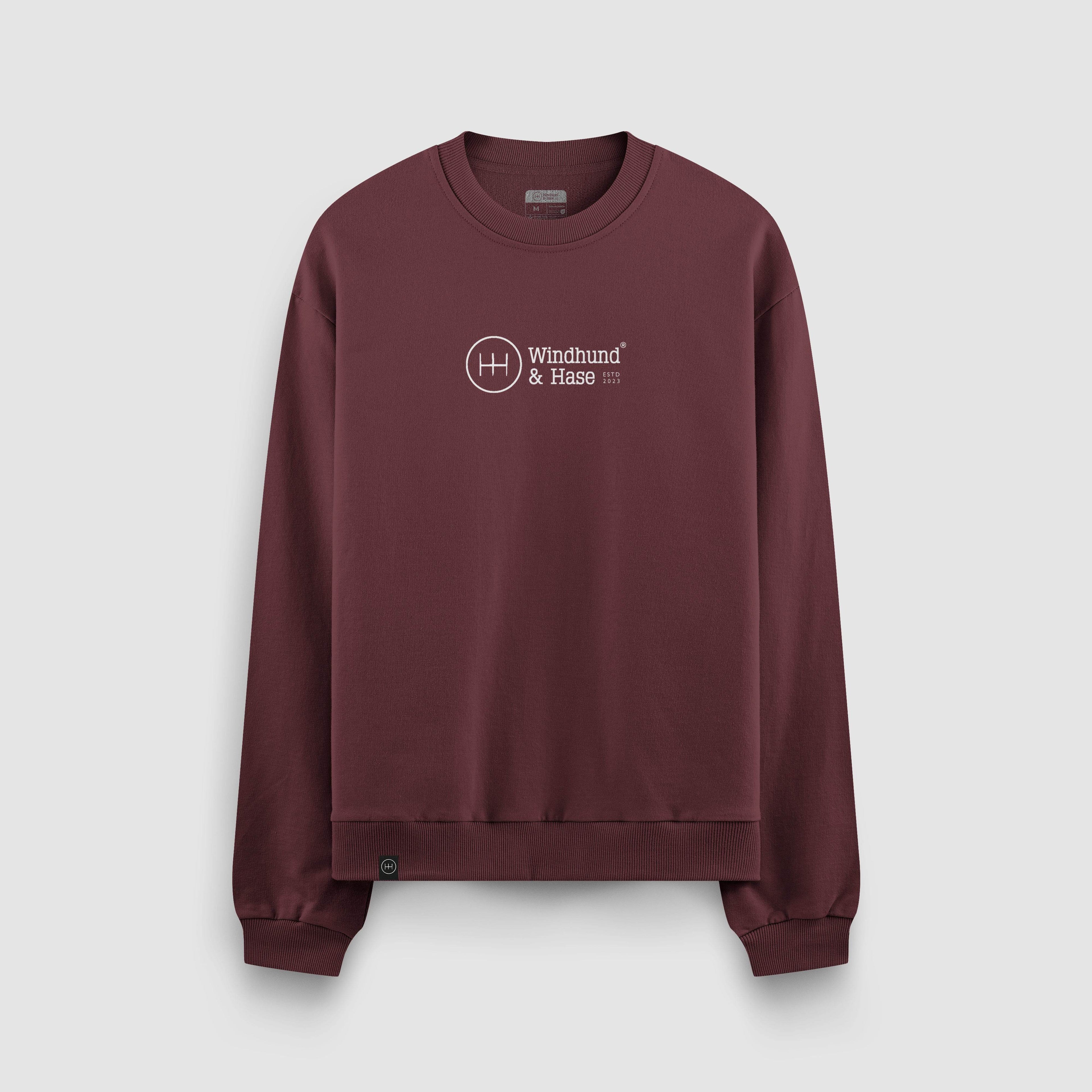 Sudadera cuello Redondo WH - Negro - Windhund and Hase