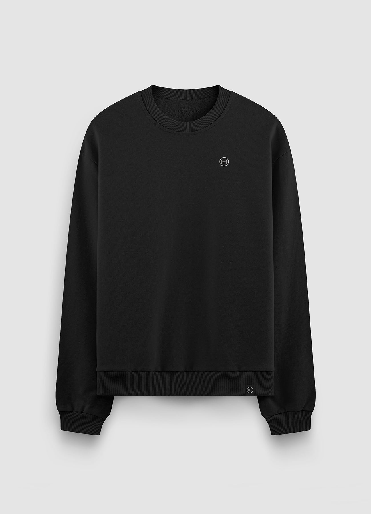 Sudadera Cuello Redondo Porsche GT3 RS - Negra