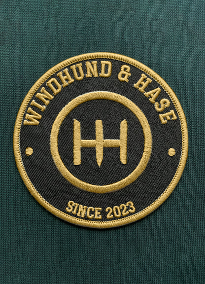 Sudadera Zip 2/3 - W&H German Grand prix - Verde imperial