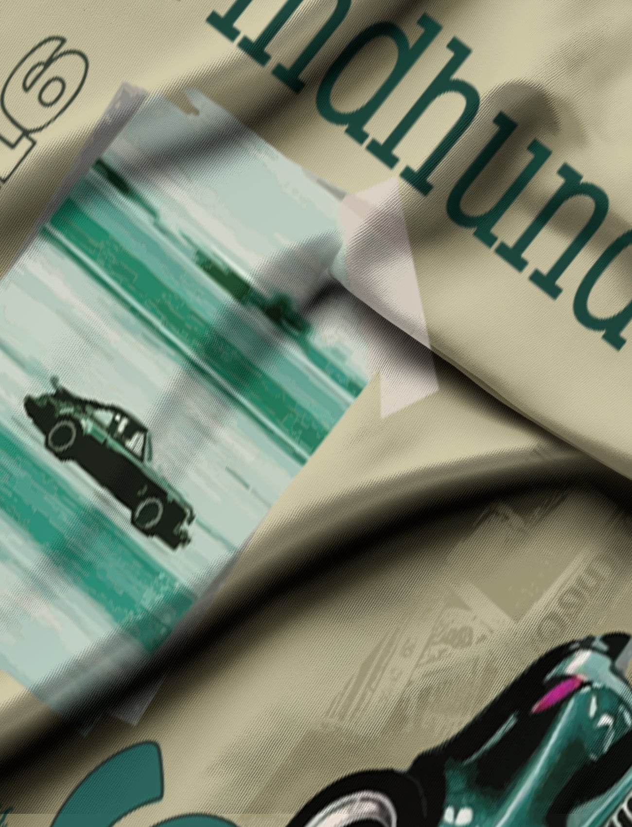 Camiseta Paper 930 - Arena - Windhund and Hase