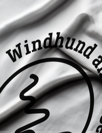 Camiseta Trazada - Blanco - Windhund and Hase