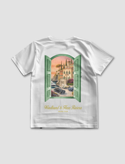 Camiseta Oversize WH Riviera -Blanco