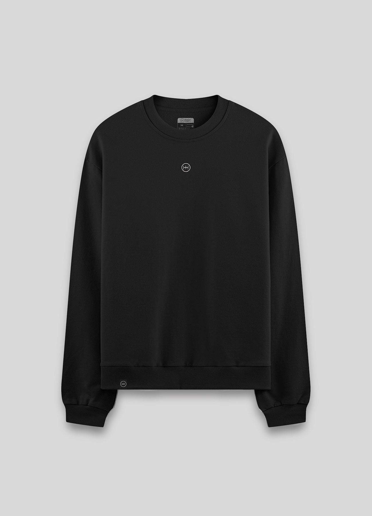 Sudadera Cuello Redondo Ayrton Senna - Negra