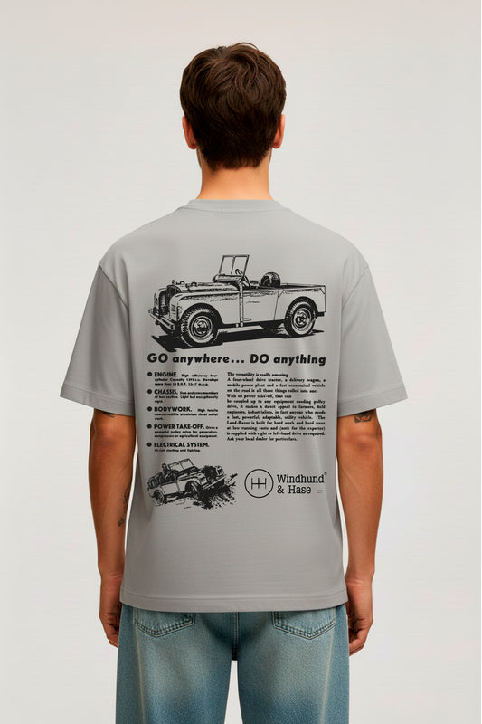 Camiseta Regular Pure Trail - Gris puro