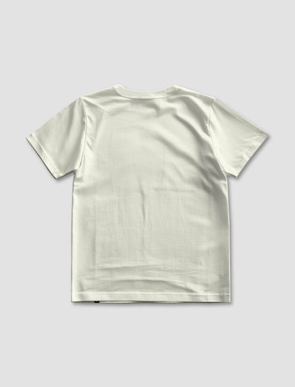 Camiseta Básica Logo central - Off White - Windhund and Hase