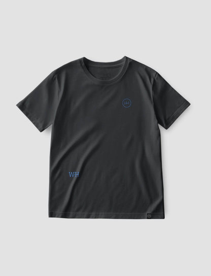 Camiseta Básica Logo lateral - Gris Plomo - Windhund and Hase