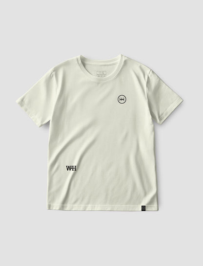 Camiseta Básica Logo lateral - Off - White - Windhund and Hase