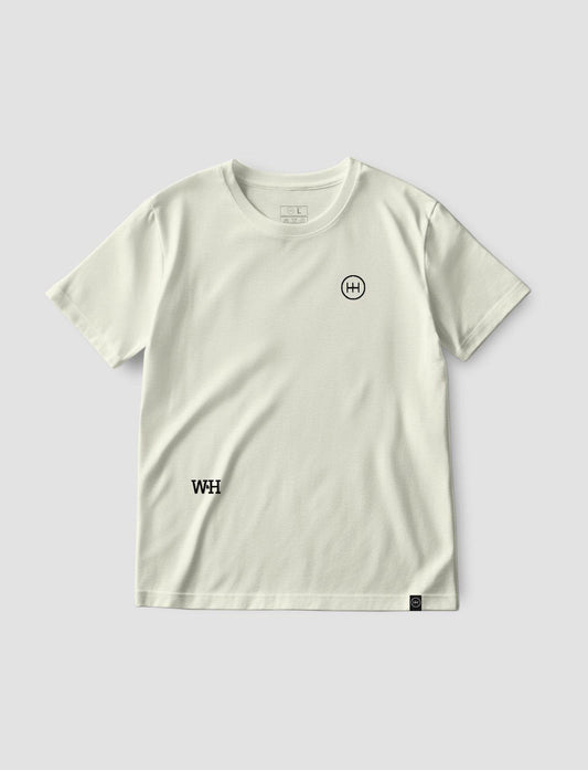 Camiseta Básica Logo lateral - Off - White - Windhund and Hase