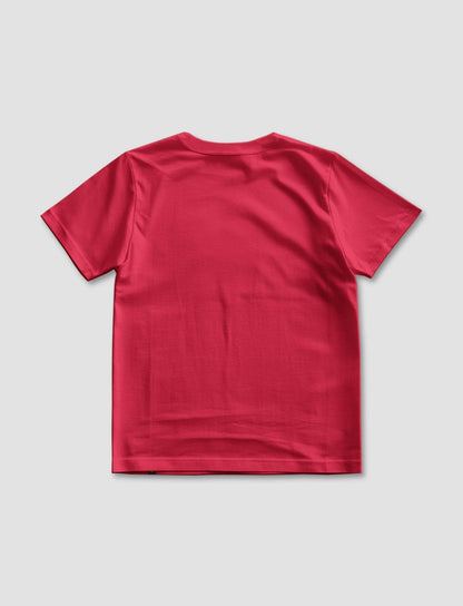 Camiseta Básica Logo lateral - Rojo Tango - Windhund and Hase