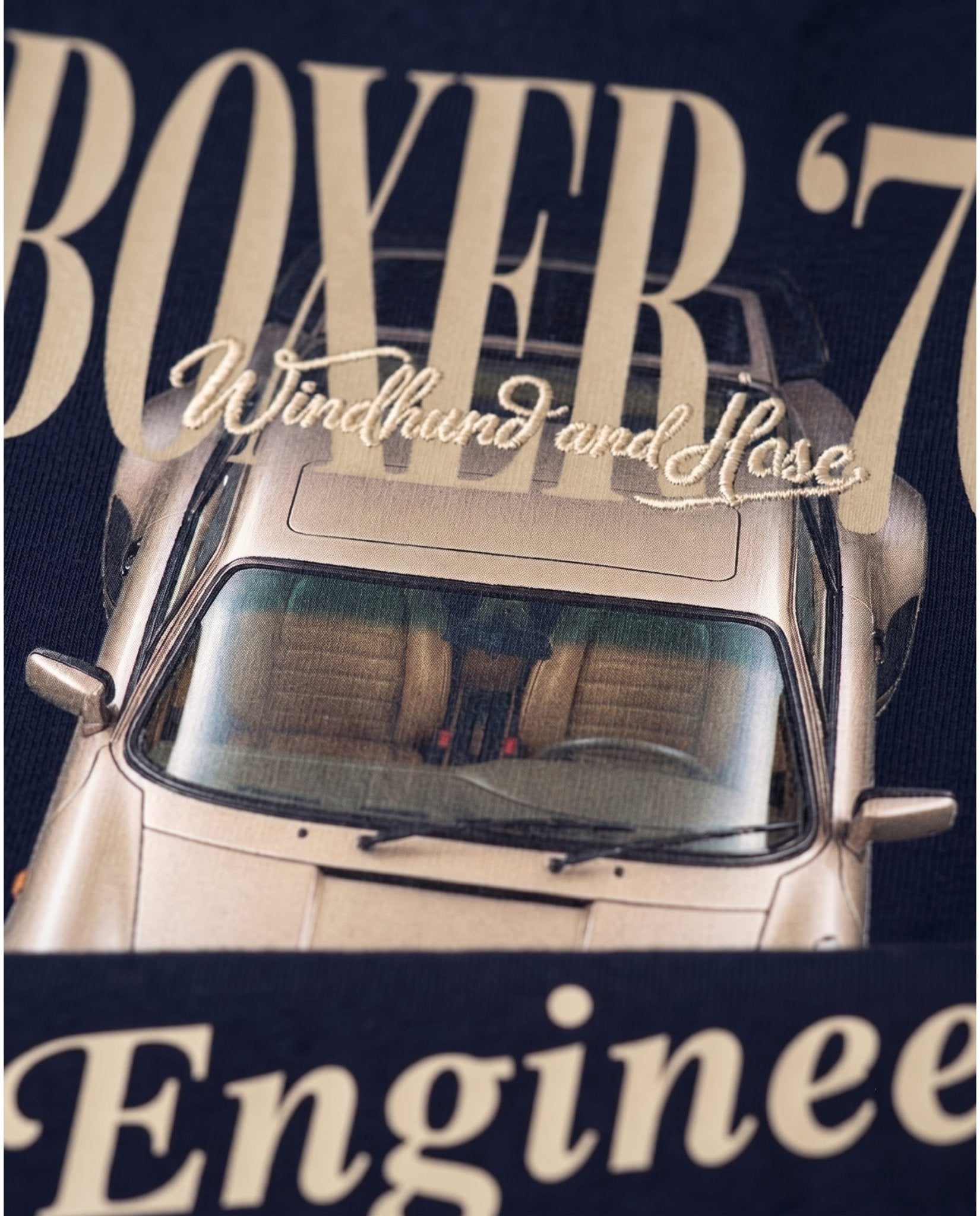 Camiseta Boxer '76 - Windhund and Hase