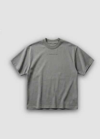 Camiseta Boxy Fit 'Interlagos 1991' Gris Cemento - Windhund and Hase