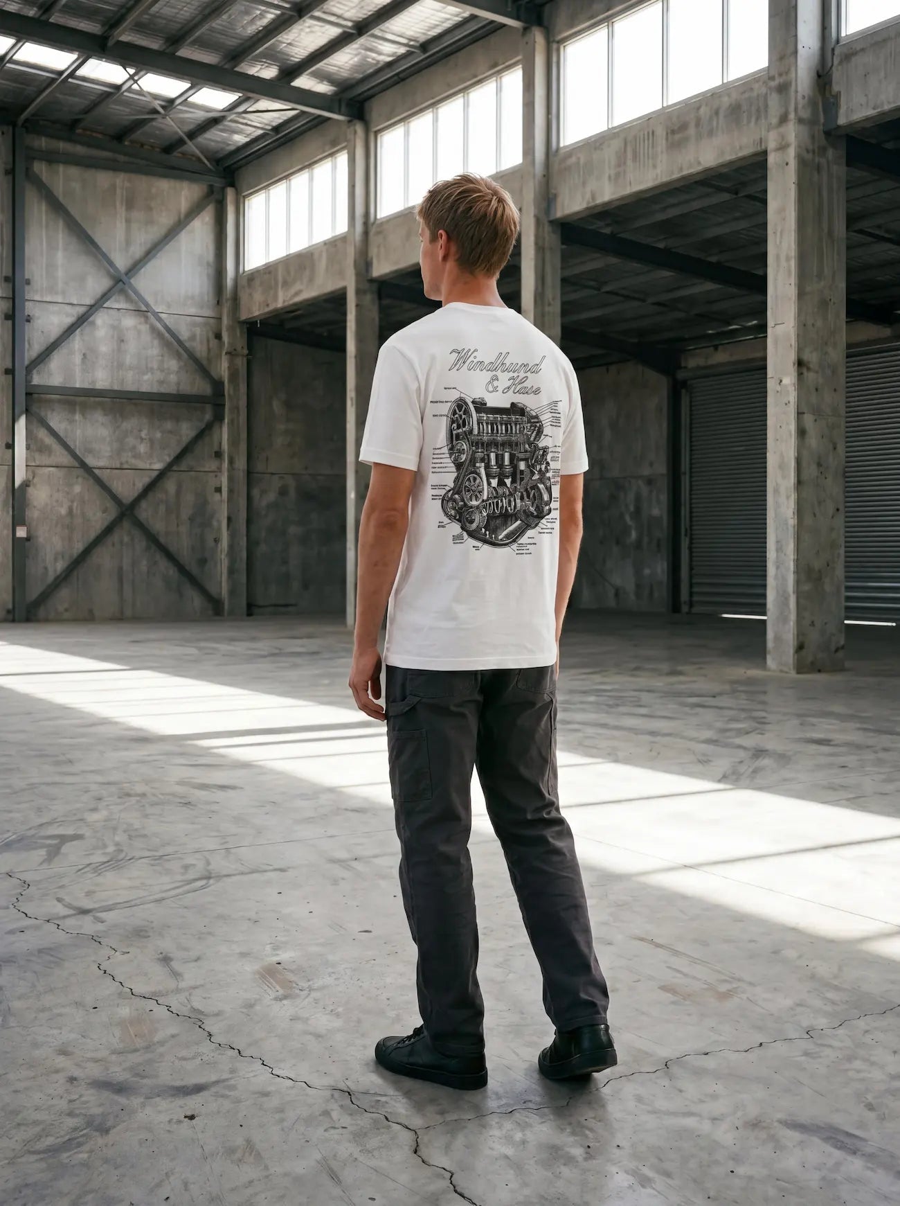 Camiseta Combustión - Windhund and Hase