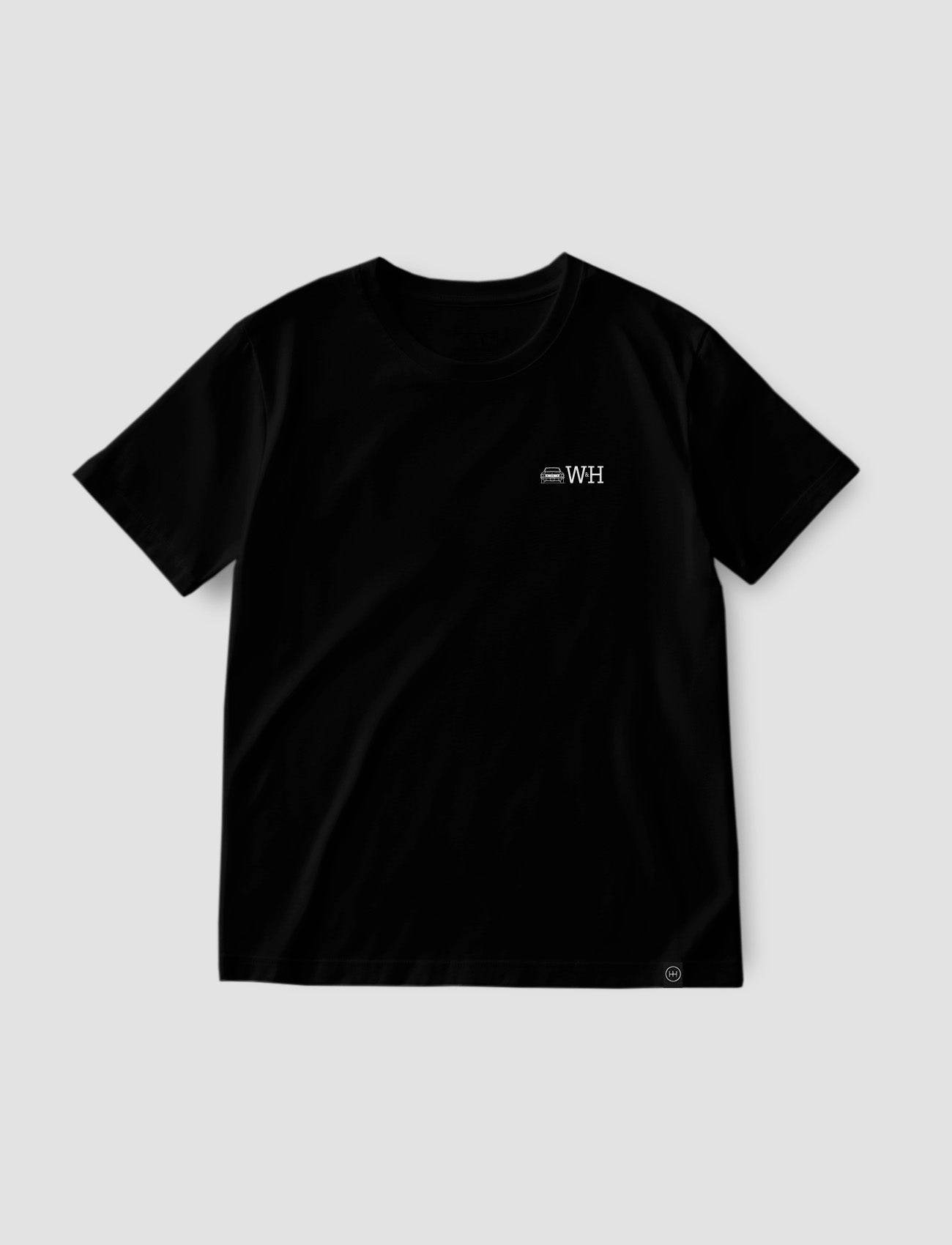 Camiseta Fastback - Negro - Windhund and Hase