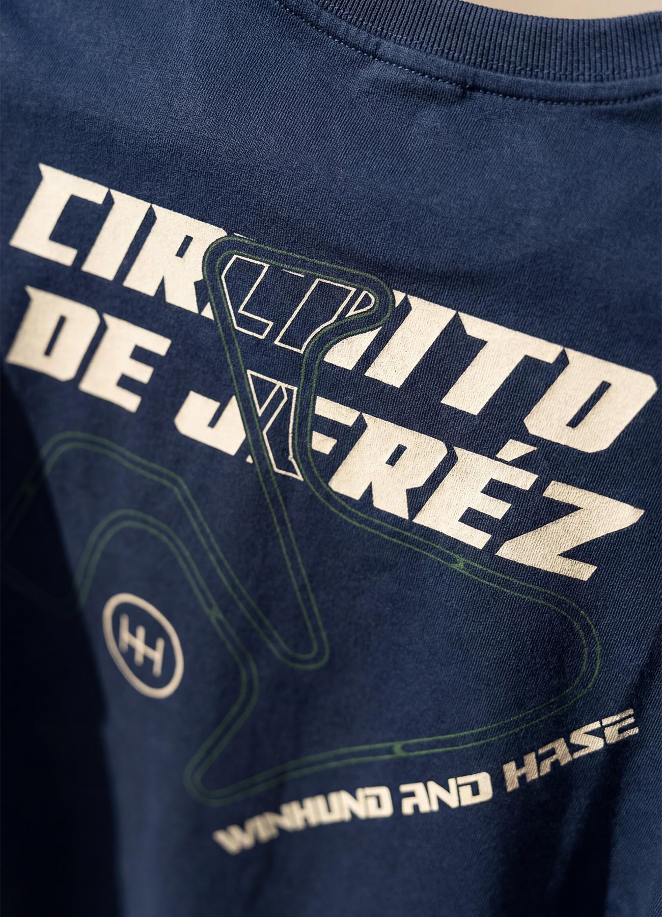 Camiseta Jerez "Grand Stand" Marino - Windhund and Hase