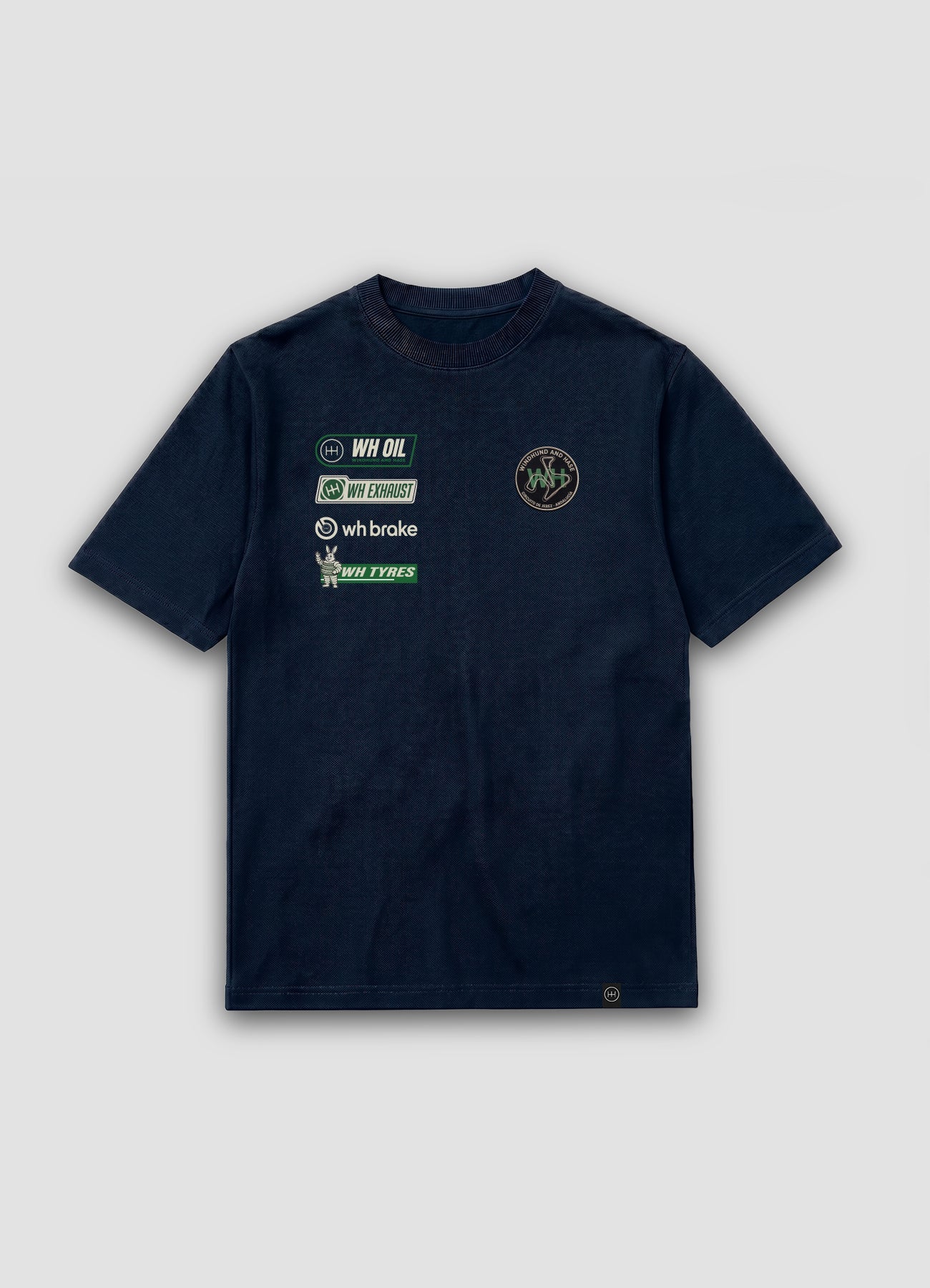 Camiseta Jerez "Grand Stand" Marino - Windhund and Hase