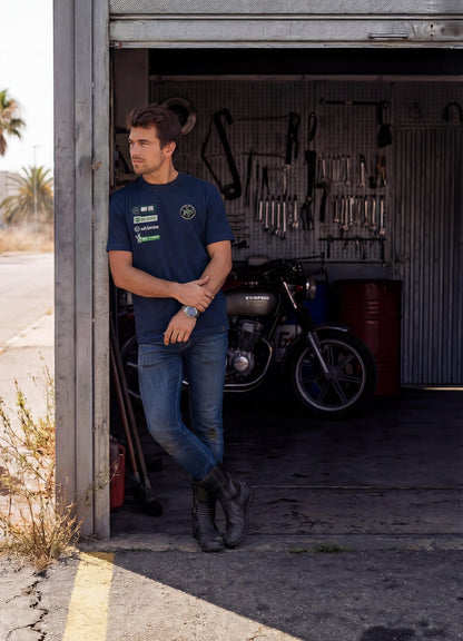 Camiseta Jerez "Grand Stand" Marino - Windhund and Hase