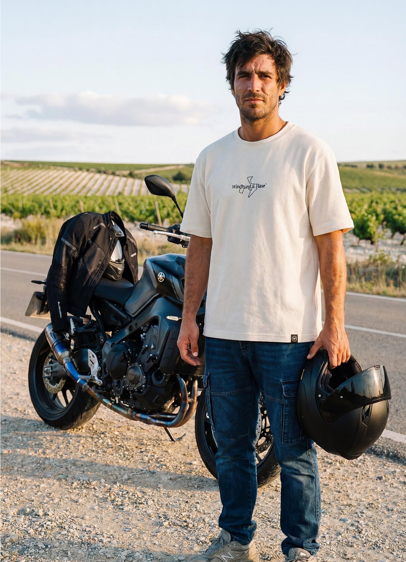 Camiseta Jerez "Lean Angles" - Vintage Poster Edition - Windhund and Hase