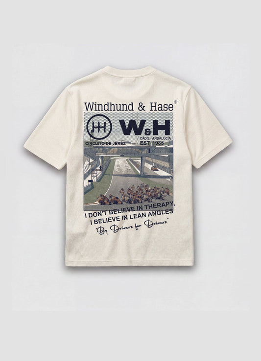 Camiseta Jerez "Lean Angles" - Vintage Poster Edition - Windhund and Hase
