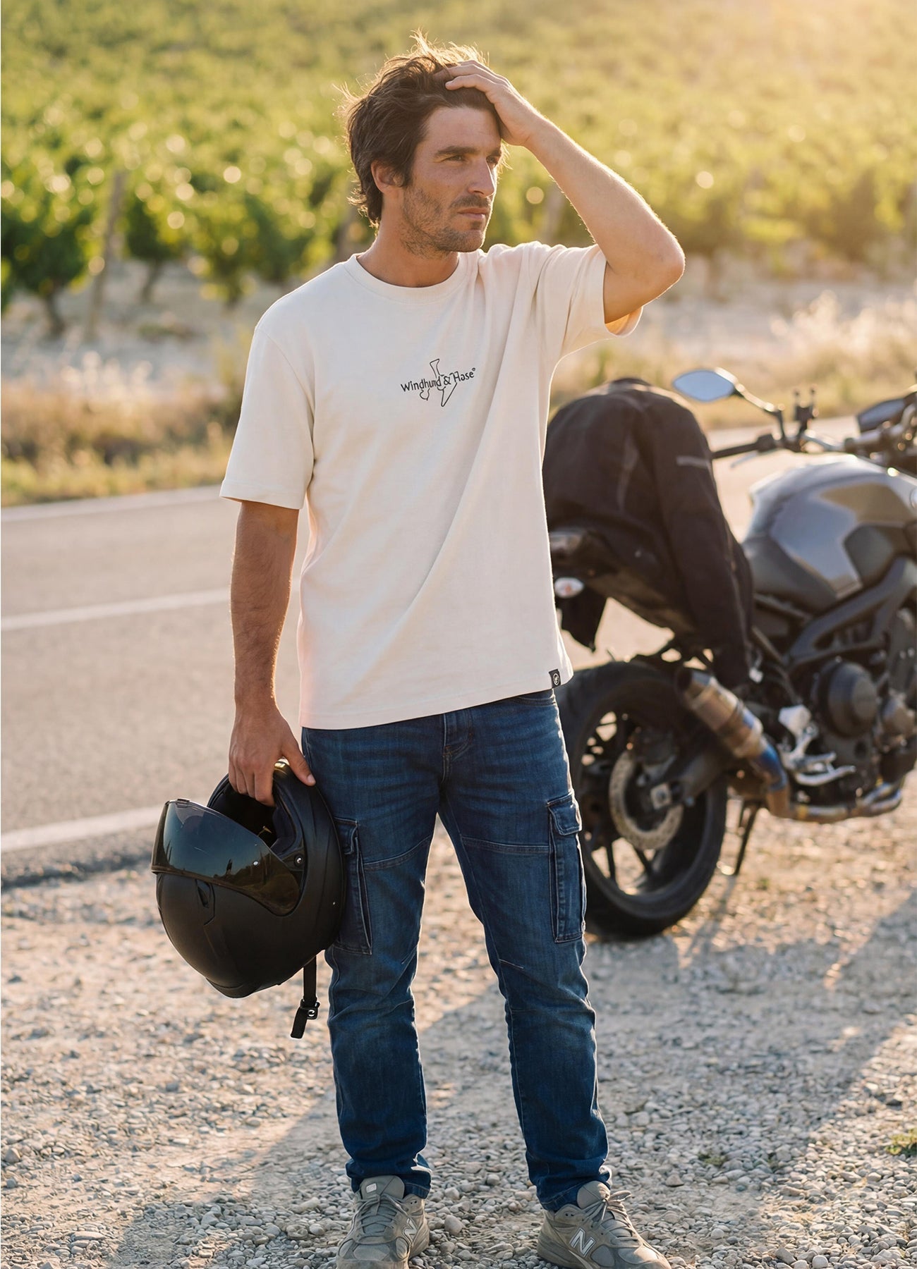 Camiseta Jerez "Lean Angles" - Vintage Poster Edition - Windhund and Hase
