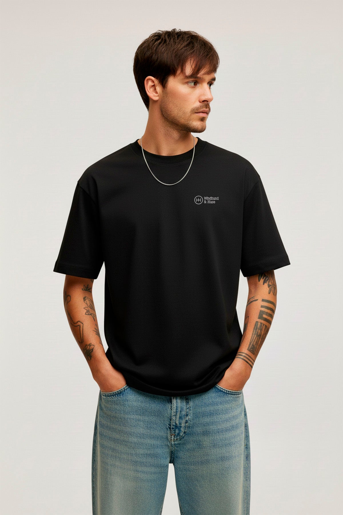 Camiseta Mónaco - Negro - Windhund and Hase