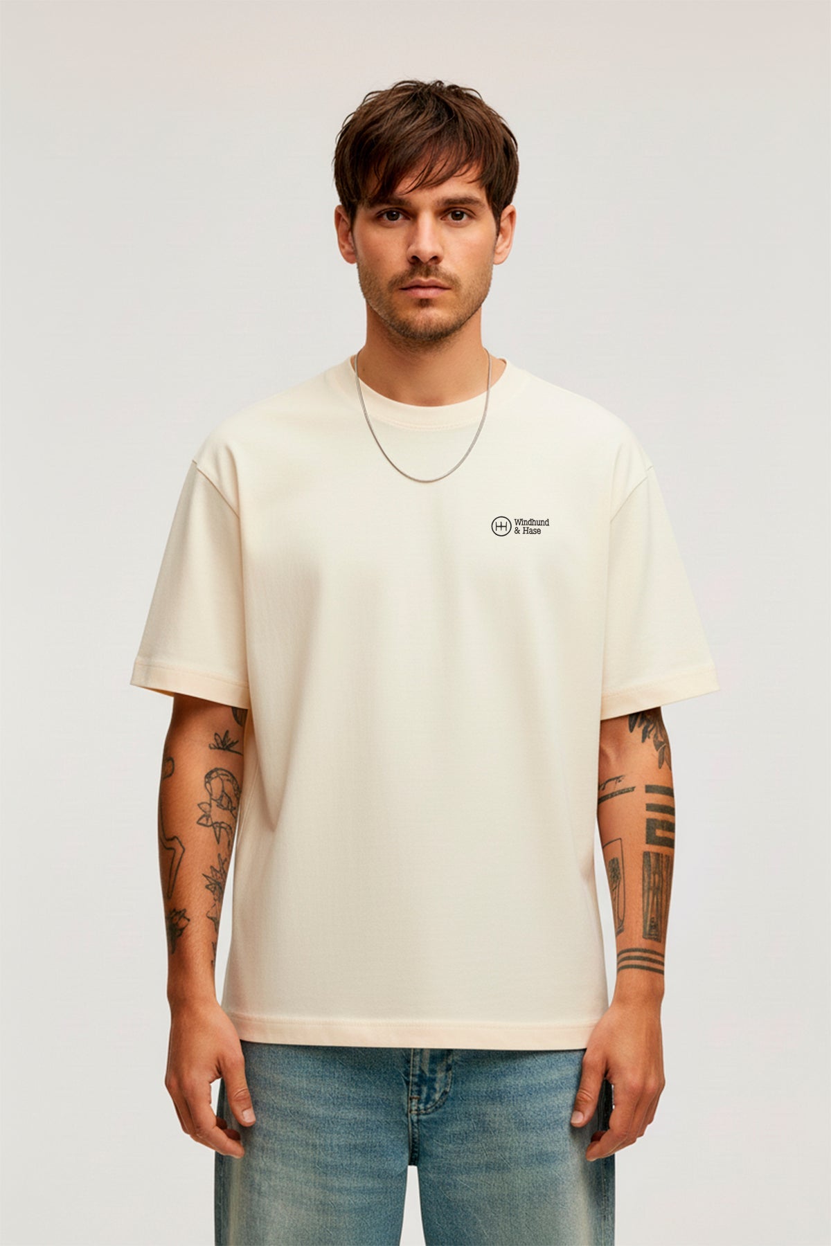 Camiseta Red Soul - Off White - Windhund and Hase
